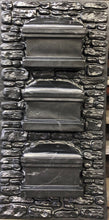Load image into Gallery viewer, 3 Stacked Coffins Embedded in Stone Wall RS505