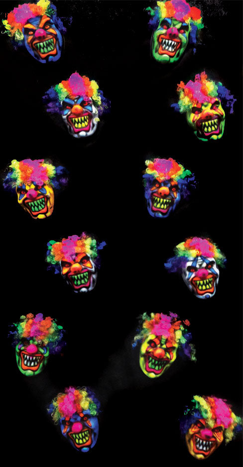 Clown Heads 3D006