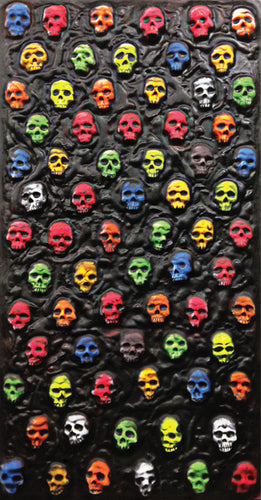Skull Wall 3D007