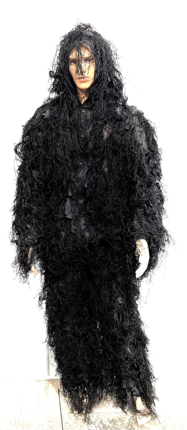 Creepy Moss Costume Black HC106