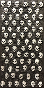 Catacomb Crypt Cave Wall Skulls CC307