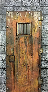 Cinder Block Cell Door Window RS521