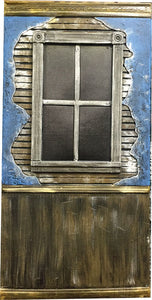 Victorian Slat Wall with Window VT710